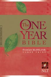 The One Year Bible NLT Slimline Large Print