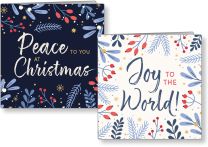 Peace & Joy Christmas Card Pack (6 cards)